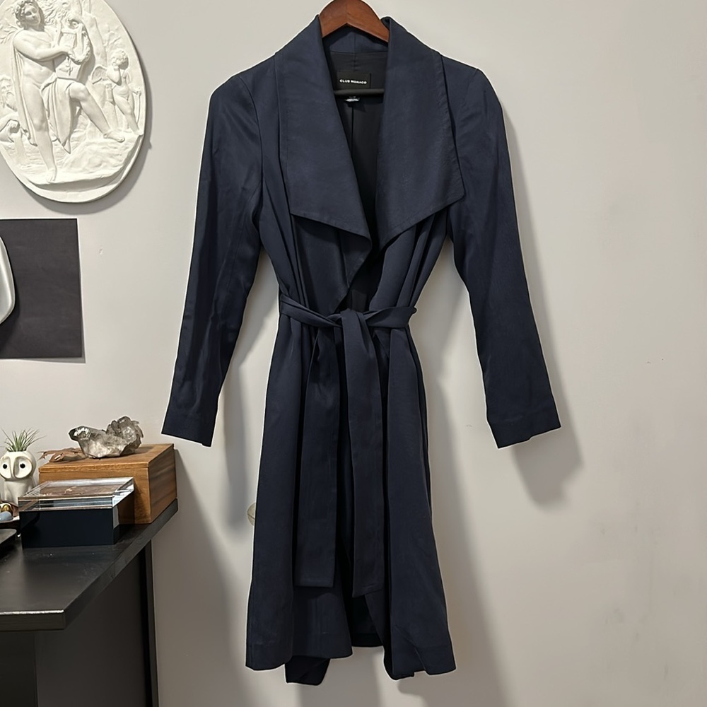 Club Monaco Gideon Trench Coat XS
